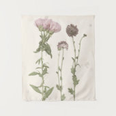 Tenture Fleurs en rose (Devant)