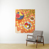 Tenture Fleurs et Brunch (En situation)