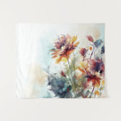 Tenture Fleurs florales Design 310 (Devant (Horizontal))