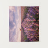 Tenture Fleurs | Lavande Sud France (Devant)