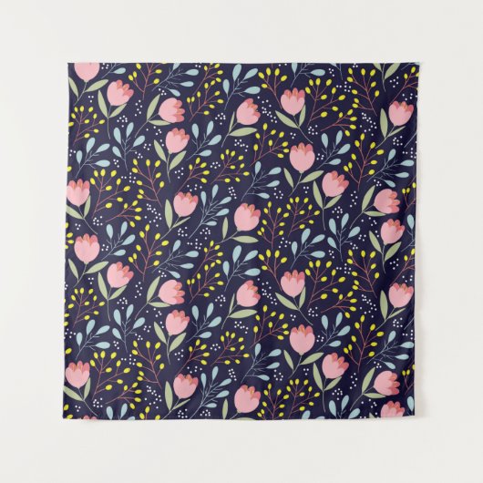 Tenture Fleurs mignonnes sans couture motif (Devant)