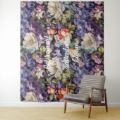 Tenture Fleurs mystiques Cadeaux de retraite personnalisés (En situation)