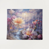 Tenture Fleurs mystiques du royaume surnaturel (Devant (Horizontal))