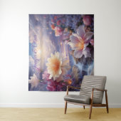 Tenture Fleurs mystiques du royaume surnaturel (En situation)