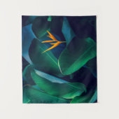 Tenture Fleurs | Oiseau du paradis (Devant)