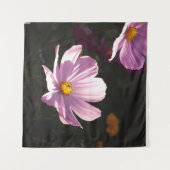 TENTURE FLEURS PURPLE PETALED (Devant (Horizontal))