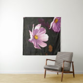 TENTURE FLEURS PURPLE PETALED (En situation (horizontale))