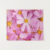 Tenture Fleurs roses (Devant (Horizontal))