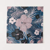 Tenture Fleurs tropicales Palm Texture Feuille (Devant (Horizontal))