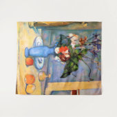 Tenture Fleurs Vase Bleues, Paul Cezanne (Devant (Horizontal))