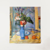 Tenture Fleurs Vase Bleues, Paul Cezanne (Devant)