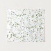 Tenture Fleurs Vintage Pastel (Devant (Horizontal))