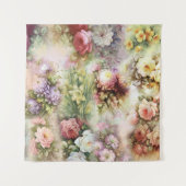 Tenture Fleurs vintages (Devant)