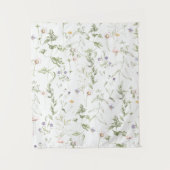 Tenture Fleurs Vintages Pastel (Devant)