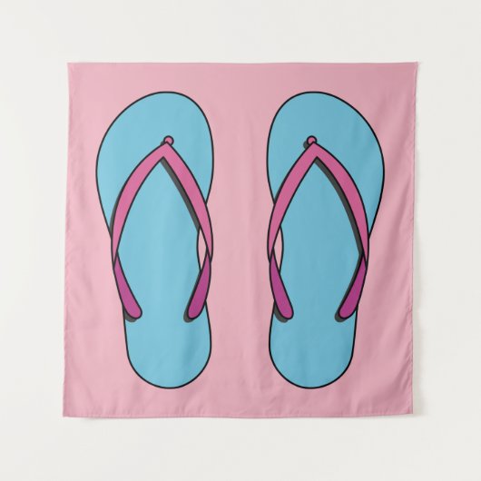 Tenture Flip Flops de plage (Devant)
