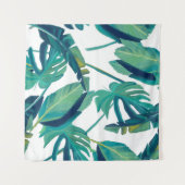 Tenture Floors sheets tropical nature (Devant (Horizontal))