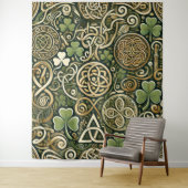 Tenture Floraison celtique (En situation)