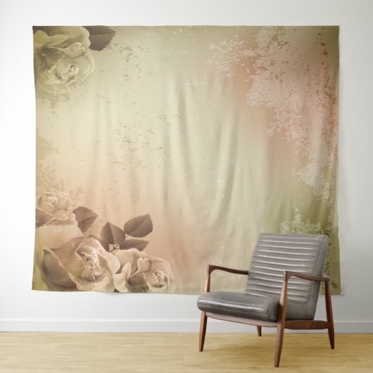 Tenture Floral (En situation (horizontale))