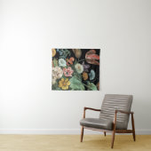 Tenture Floral baroque - Bouquet de fleurs (En situation (horizontale))