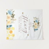 Tenture Floral Bee Bridal Shower (Devant (Horizontal))
