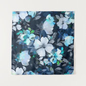 Tenture Floral Elegance Motif aquarelle (Devant (Horizontal))