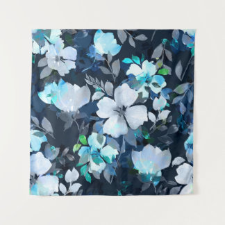 Tenture Floral Elegance Motif aquarelle