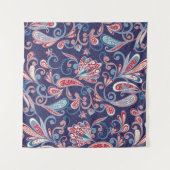 Tenture Floral Ethnique : Abstrait Oriental Sans Seamless. (Devant (Horizontal))