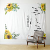 Tenture Floral M. et Mme. Fond photo (En situation (horizontale))