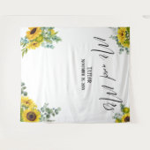 Tenture Floral M. et Mme. Fond photo (Devant (Horizontal))