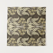 Tenture floral pattern in modern style (Devant (Horizontal))