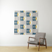 Tenture Floral seamless pattern design. Scandinavian style (En situation (horizontale))