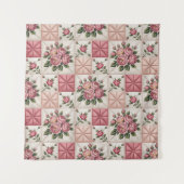 Tenture  Floral Seamless Pattern, Roes Seamless Pattern (Devant)