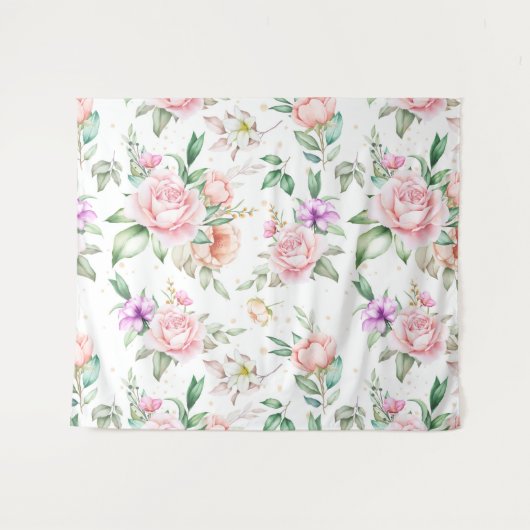 Tenture Flore douce (Devant (Horizontal))