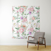 Tenture Flore douce (En situation)