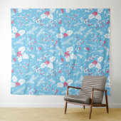 Tenture Flore hivernale 2 (En situation (horizontale))