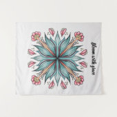 Tenture Flore printanière : géométrique (Devant (Horizontal))