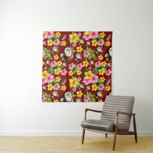 Tenture Flore tropicale