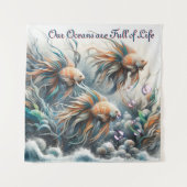 Tenture Flores florales du printemps et de l'été (Devant)