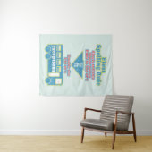 Tenture Floss Rule Phonics Apprentissage Anglais (En situation (horizontale))