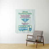 Tenture Floss Rule Phonics Apprentissage Anglais (En situation)