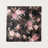 Tenture flower pattern design textile illustrationpattern, (Devant)