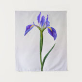 Tenture Flowers | Purple Iris Flower (Devant)