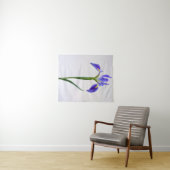 Tenture Flowers | Purple Iris Flower (En situation (horizontale))