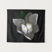 Tenture Flowers | Single White Magnolia Blossom (Devant (Horizontal))