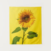 Tenture Flowers | Sunflower on Yellow (Devant)
