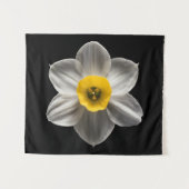 Tenture Flowers | White Daffodil Flower (Devant (Horizontal))