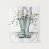 Tenture Flux et croissance II (Devant)