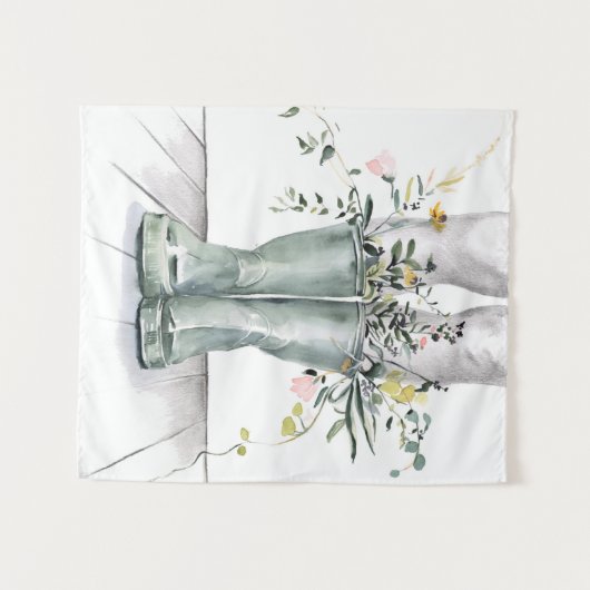 Tenture Flux et croissance II (Devant (Horizontal))