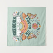 Tenture Focus sur la gentillesse graphique Super (Devant (Horizontal))