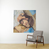 Tenture Foi chrétienne Jésus Christ (En situation (horizontale))